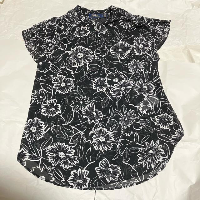 美品【POLO RALPH LAUREN】 フローラル クレープ ブラウス S < ブランド 美品【POLO RALPH LAUREN】 フローラル クレープ ブラウス S < ブランドの