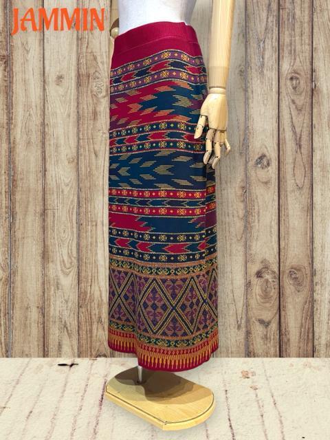 アジアン柄ニットスカート エスニック ヒッピー アジアン 個性派 ニットスカート < 女性ファッション アジアン柄ニットスカート エスニック ヒッピー アジアン 個性派 ニットスカート < 女性ファッションの