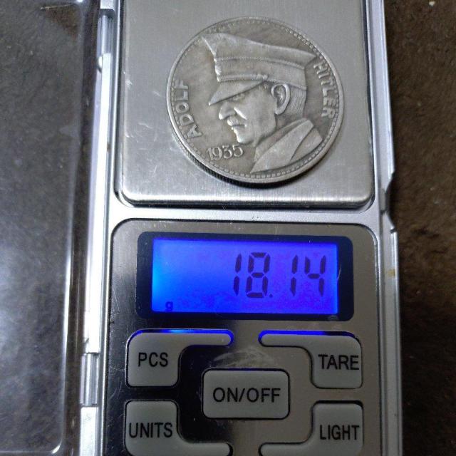 古銭ドイツ 1935年ヒトラーコイン硬貨メダル < ホビー 古銭ドイツ 1935年ヒトラーコイン硬貨メダル < ホビーの