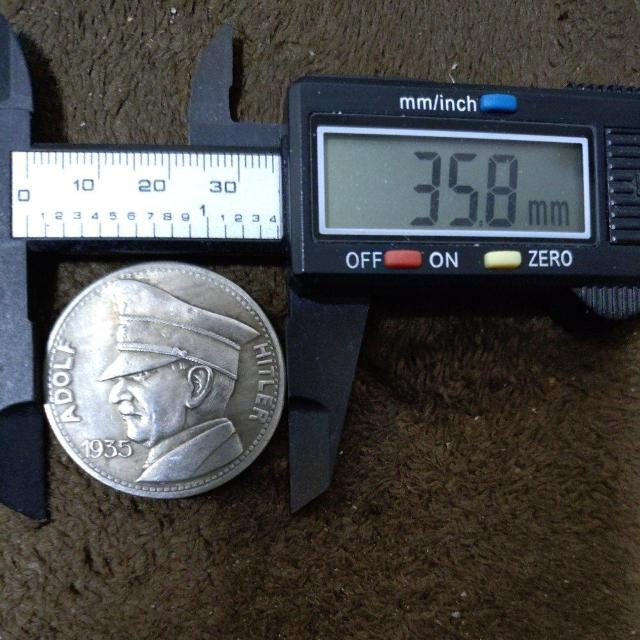 古銭ドイツ 1935年ヒトラーコイン硬貨メダル < ホビー 古銭ドイツ 1935年ヒトラーコイン硬貨メダル < ホビーの