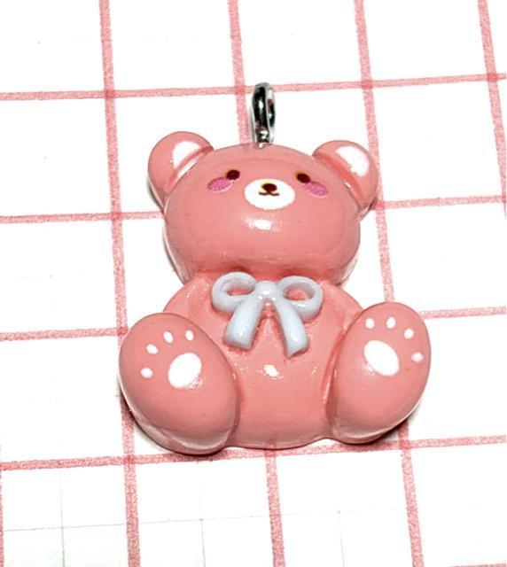 937 ピンク色 テディベア 熊のぬいぐるみ 1個 樹脂チャーム アクセサリーパーツ < ペット/手芸/園芸 937 ピンク色 テディベア 熊のぬいぐるみ 1個 樹脂チャーム アクセサリーパーツ < ペット/手芸/園芸の