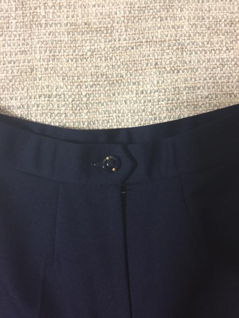 680.新品☆ワイドスラックス☆紺/ネイビー☆サイズXL < 女性ファッション  680.新品☆ワイドスラックス☆紺/ネイビー☆サイズXL < 女性ファッションの