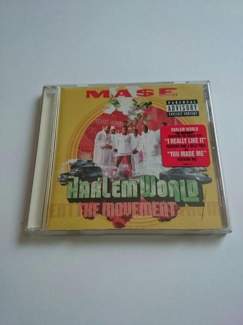 MASE wHARLEM WORLD THE MOVEMENTx A  CD/DVD/rfI 