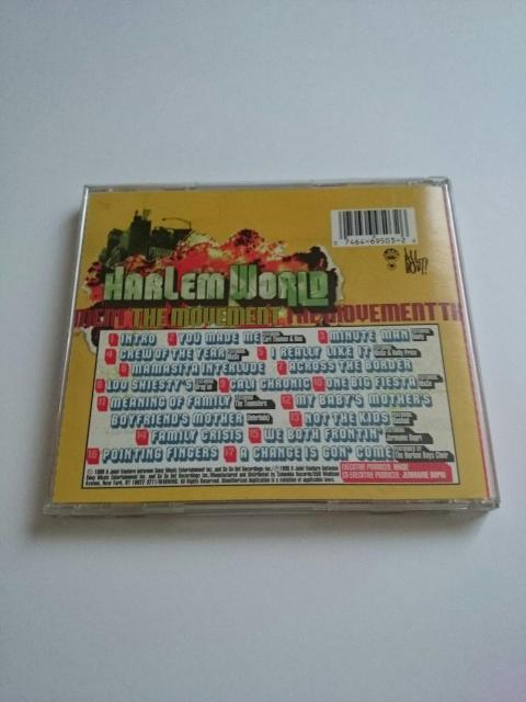 MASE wHARLEM WORLD THE MOVEMENTx A  CD/DVD/rfI 
