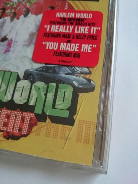 MASE wHARLEM WORLD THE MOVEMENTx A  CD/DVD/rfI 