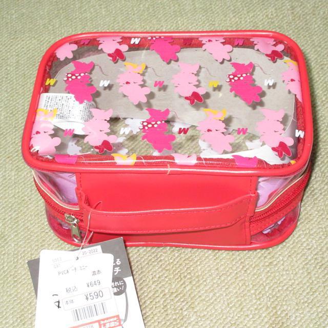 未使用タグ付き☆ミニーマウス*ビニール製バニティポーチ*化粧ポーチ*メイクポーチ < アニメ/コミック/キャラクター 未使用タグ付き☆ミニーマウス*ビニール製バニティポーチ*化粧ポーチ*メイクポーチ < アニメ/コミック/キャラクターの