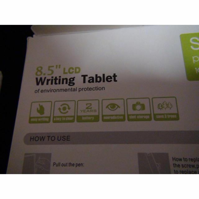 電子メモパッド 8.5インチ液晶 タブレット タッチペン付 LED!。 < インテリア/ライフ  電子メモパッド 8.5インチ液晶 タブレット タッチペン付 LED!。 < インテリア/ライフの