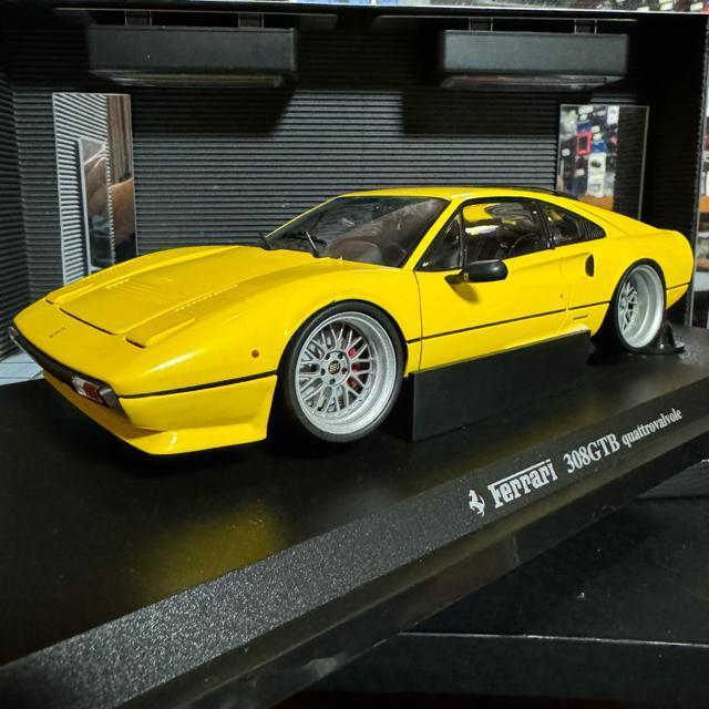 絶版 京商 1/18 フェラーリ 308GTB クワトロ カスタム仕様 < ホビー  絶版 京商 1/18 フェラーリ 308GTB クワトロ カスタム仕様 < ホビーの