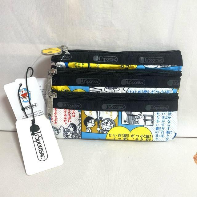 ★新品未使用★LeSportsac レスポートサック ドラえもん50周年 3つ収納 ポーチ 7158 送料無料 < 女性ファッション  ★新品未使用★LeSportsac レスポートサック ドラえもん50周年 3つ収納 ポーチ 7158 送料無料  < 女性ファッションの