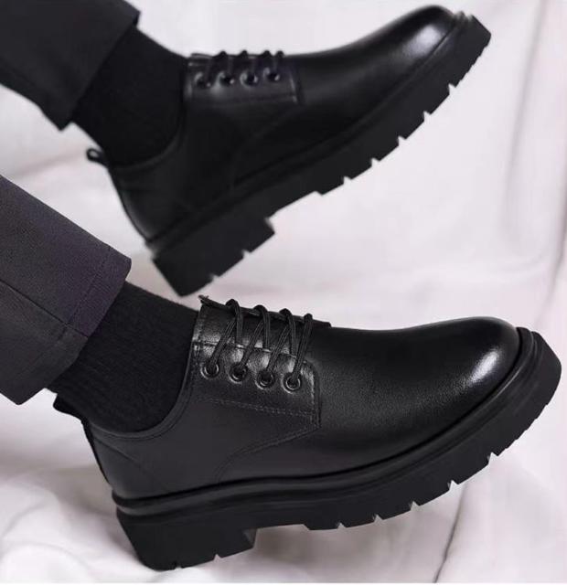 厚底 ビジネス カジュアル レザーシューズ ブリティッシュスタイル 26cm 26.5cm < 男性ファッション 厚底 ビジネス カジュアル レザーシューズ ブリティッシュスタイル 26cm 26.5cm < 男性ファッションの