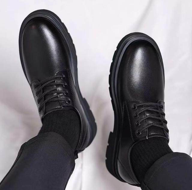 厚底 ビジネス カジュアル レザーシューズ ブリティッシュスタイル 26cm 26.5cm < 男性ファッション 厚底 ビジネス カジュアル レザーシューズ ブリティッシュスタイル 26cm 26.5cm < 男性ファッションの