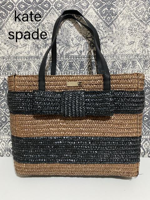 【良品】kate spade レザー かご トートバッグ ハンドバッグ ブラウン < ブランド  【良品】kate spade レザー かご トートバッグ ハンドバッグ ブラウン  < ブランドの