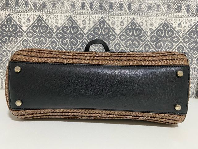 【良品】kate spade レザー かご トートバッグ ハンドバッグ ブラウン < ブランド  【良品】kate spade レザー かご トートバッグ ハンドバッグ ブラウン < ブランドの