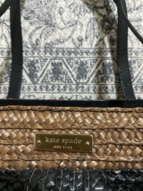【良品】kate spade レザー かご トートバッグ ハンドバッグ ブラウン < ブランド  【良品】kate spade レザー かご トートバッグ ハンドバッグ ブラウン < ブランドの