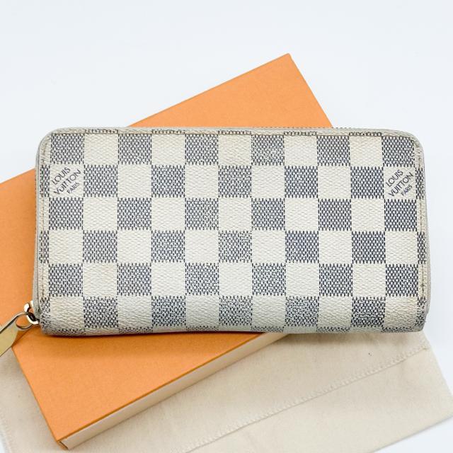 ルイヴィトン ジッピーウォレット ダミエ アズール ラウンドファスナー 長財布 ホワイト < ブランド ルイヴィトン ジッピーウォレット ダミエ アズール ラウンドファスナー 長財布 ホワイト < ブランドの