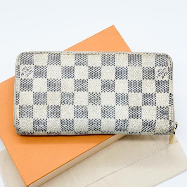 ルイヴィトン ジッピーウォレット ダミエ アズール ラウンドファスナー 長財布 ホワイト < ブランド ルイヴィトン ジッピーウォレット ダミエ アズール ラウンドファスナー 長財布 ホワイト < ブランドの