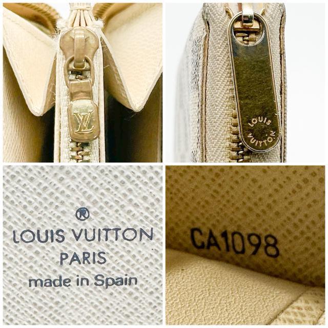 ルイヴィトン ジッピーウォレット ダミエ アズール ラウンドファスナー 長財布 ホワイト < ブランド ルイヴィトン ジッピーウォレット ダミエ アズール ラウンドファスナー 長財布 ホワイト < ブランドの