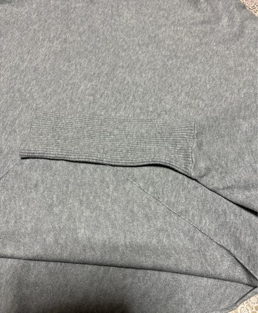 ニットセーター ドルマン ゆったり 裾不規則 ライトグレー 大きいサイズ < 女性ファッション ニットセーター ドルマン ゆったり 裾不規則 ライトグレー 大きいサイズ < 女性ファッションの