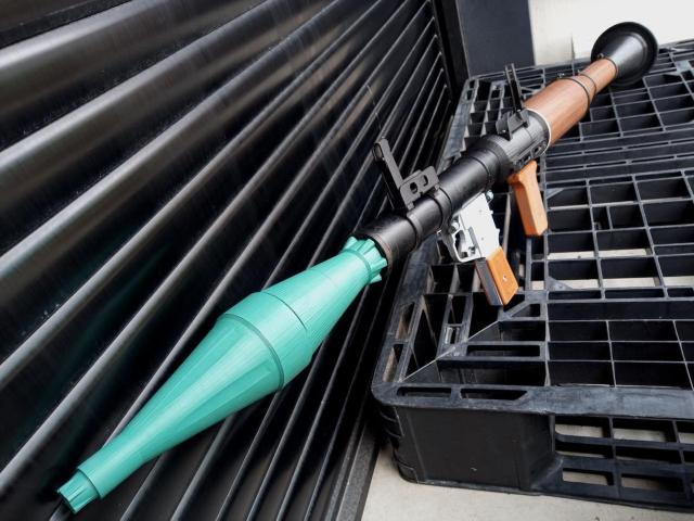 �t���X�N���b�` RPG-7 ���P�b�g�����`���[ �������C ���G�i�N�g�����g �R�X�v�� �p�[�c�L�b�g 3D�v�����^�[ ���` P  �� �z�r�[�� 