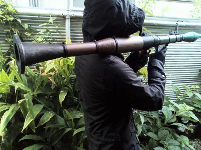 �t���X�N���b�` RPG-7 ���P�b�g�����`���[ �������C ���G�i�N�g�����g �R�X�v�� �p�[�c�L�b�g 3D�v�����^�[ ���` P �� �z�r�[�� 