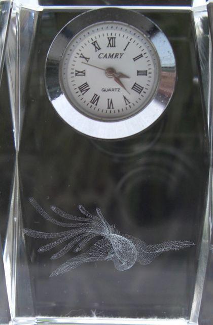 置き物!!クリスタル工芸、時計付鳳凰透かし中古美品 < インテリア/ライフ 置き物!!クリスタル工芸、時計付鳳凰透かし中古美品 < インテリア/ライフの