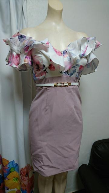 dazzy store 花柄 オフショル ナイトドレス < 女性ファッション  dazzy store 花柄 オフショル ナイトドレス  < 女性ファッションの