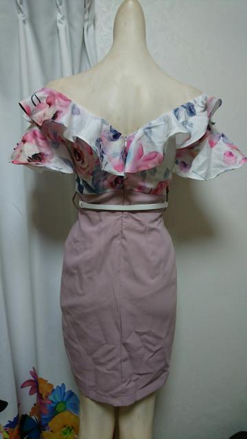 dazzy store 花柄 オフショル ナイトドレス < 女性ファッション  dazzy store 花柄 オフショル ナイトドレス < 女性ファッションの