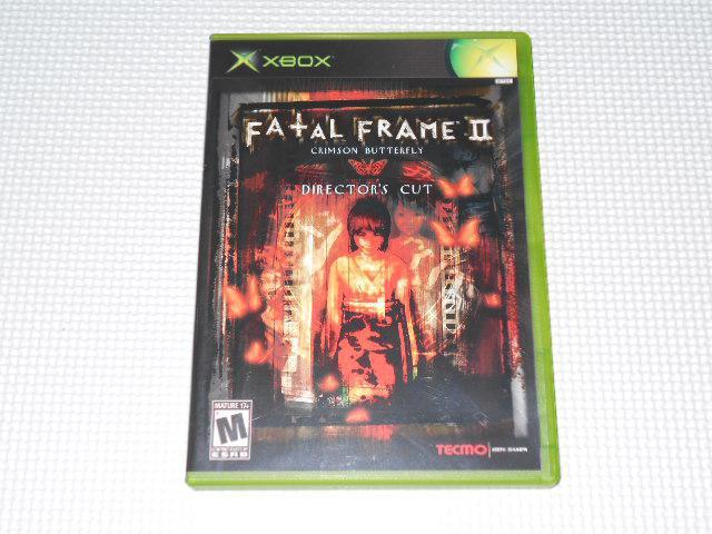 xbox★FATAL FRAME 2 CRIMSON BUTTERFLY DIRECTOR'S CUT < ゲーム本体/ソフト  xbox★FATAL FRAME 2 CRIMSON BUTTERFLY DIRECTOR'S CUT  < ゲーム本体/ソフトの