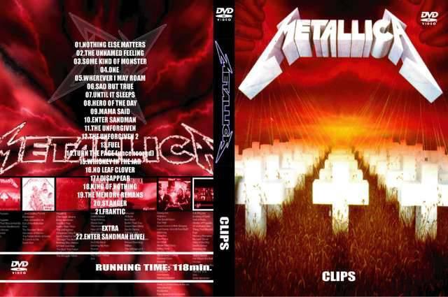 METALLICA PV ^J vW CLIP MV   CD/DVD/rfI 