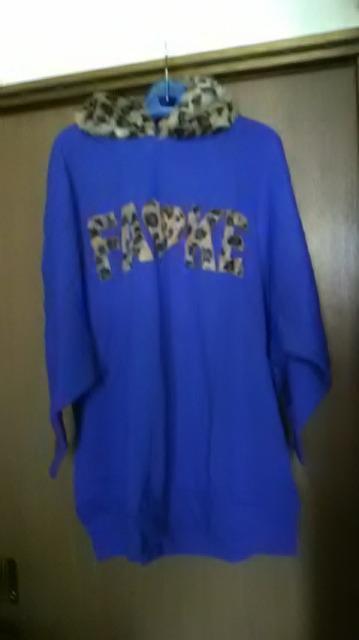 19*新品*大きいサイズ*耳付き*トレーナーワンピース < 女性ファッション  19*新品*大きいサイズ*耳付き*トレーナーワンピース  < 女性ファッションの