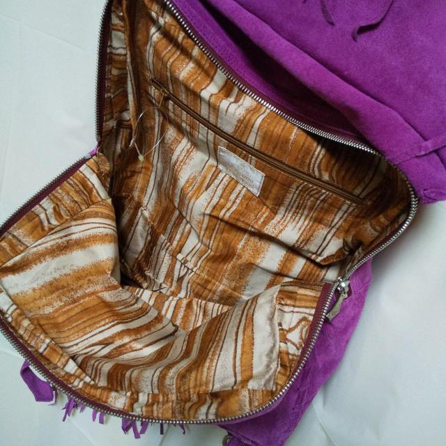 【廃番】Vivienne Westwood★スエード フリンジ皮革リュック 新品【限定品】 < ブランド 【廃番】Vivienne Westwood★スエード フリンジ皮革リュック 新品【限定品】 < ブランドの