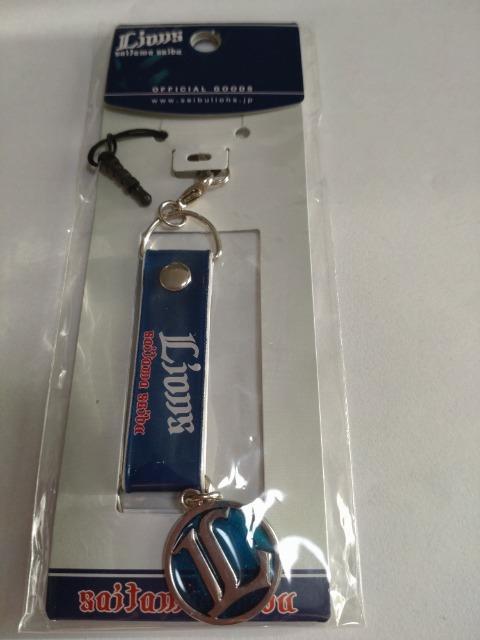 埼玉西武ライオンズ イニシャルマークストラップ ネイビー < レジャー/スポーツ  埼玉西武ライオンズ イニシャルマークストラップ ネイビー  < レジャー/スポーツの