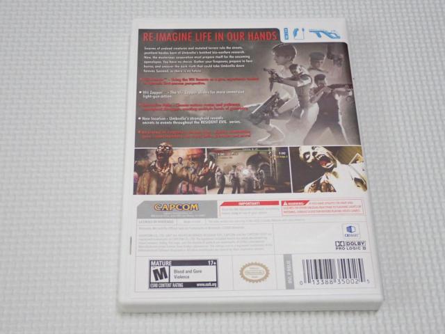 Wii★resident evil THE UMBRELLA CHRONICLES 海外版 北米版 < ゲーム本体/ソフト  Wii★resident evil THE UMBRELLA CHRONICLES 海外版 北米版 < ゲーム本体/ソフトの
