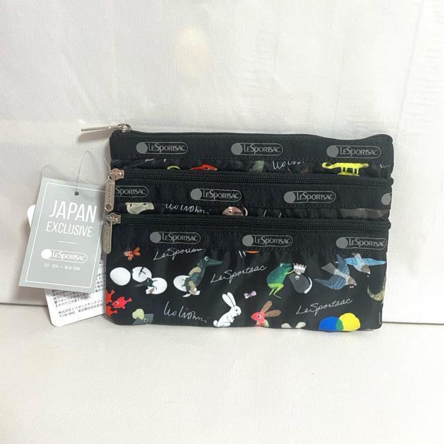 ★新品未使用★LeSportsac レスポートサック Leo Lionni レオ・レオニ アラベスク 3つ収納 ポーチ 7158 < 女性ファッション  ★新品未使用★LeSportsac レスポートサック Leo Lionni レオ・レオニ アラベスク 3つ収納 ポーチ 7158  < 女性ファッションの
