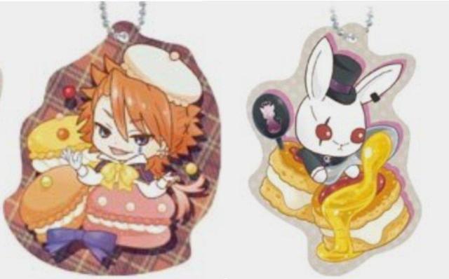 黒執事一番くじ/I賞プレートキーホルダー2個セット/ビターラビット(セバスチャン)&ジョーカー/その執事、神妙/モバペイ < アニメ/コミック/キャラクター  黒執事一番くじ/I賞プレートキーホルダー2個セット/ビターラビット(セバスチャン)&ジョーカー/その執事、神妙/モバペイ  < アニメ/コミック/キャラクターの