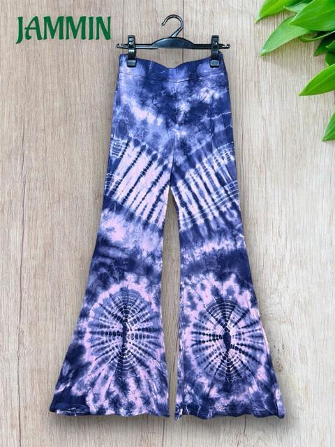 タイダイストレッチワイドパンツ アジアン サイケ スパンデックス ヒッピー < 女性ファッション タイダイストレッチワイドパンツ アジアン サイケ スパンデックス ヒッピー < 女性ファッションの