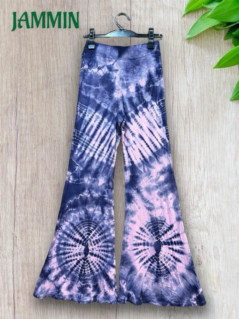 タイダイストレッチワイドパンツ アジアン サイケ スパンデックス ヒッピー < 女性ファッション タイダイストレッチワイドパンツ アジアン サイケ スパンデックス ヒッピー < 女性ファッションの