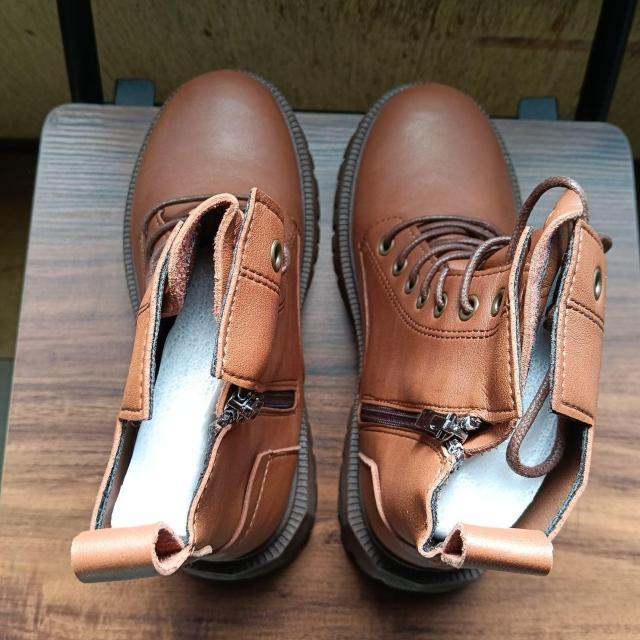 新品 24cm レディース スニーカー ブラウン シューズ 靴 厚底 < 女性ファッション  新品 24cm レディース スニーカー ブラウン シューズ 靴 厚底 < 女性ファッションの