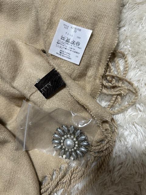 新品JUSGLITTY★ブローチ付きストール < ブランド 新品JUSGLITTY★ブローチ付きストール < ブランドの