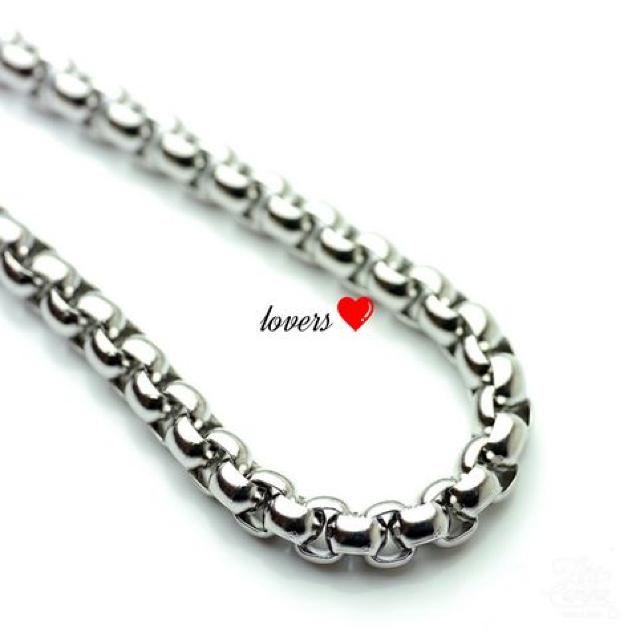 送料無料5mm幅クロムシルバーサージカルステンレスロールチェーンネックレス手首に巻けばブレスレット無くなり次第終了です残りわずか < 男性アクセサリー/時計  送料無料5mm幅クロムシルバーサージカルステンレスロールチェーンネックレス手首に巻けばブレスレット無くなり次第終了です残りわずか < 男性アクセサリー/時計の