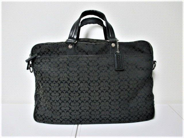 ☆COACH コーチ 総柄ロゴ ビジネスバッグ バッグ/メンズ☆ブラウン < ブランド  ☆COACH コーチ 総柄ロゴ ビジネスバッグ バッグ/メンズ☆ブラウン  < ブランドの