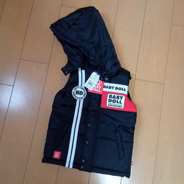 新品2ラインベスト130黒ベビードールBABYDOLLベビド < ブランド  新品2ラインベスト130黒ベビードールBABYDOLLベビド  < ブランドの