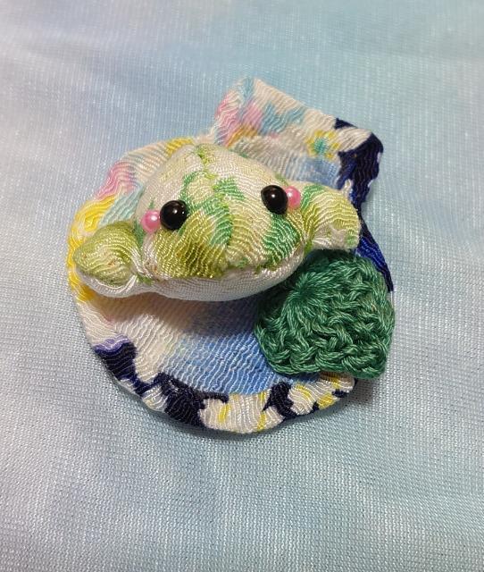 ハンドメイド♪『ちりめんカエル』B < ペット/手芸/園芸  ハンドメイド♪『ちりめんカエル』B  < ペット/手芸/園芸の
