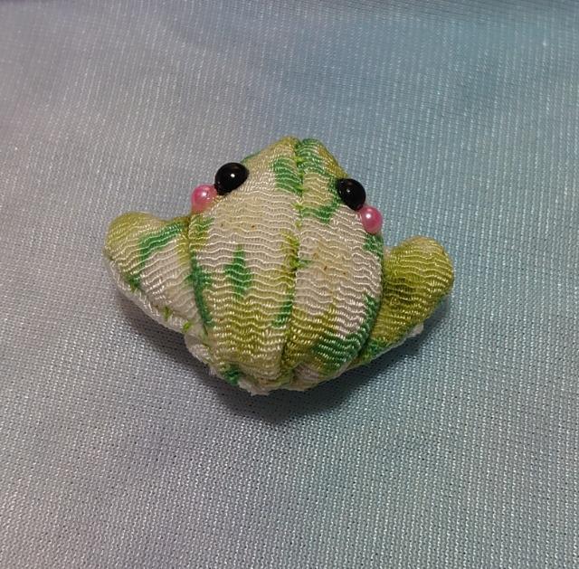 ハンドメイド♪『ちりめんカエル』B < ペット/手芸/園芸  ハンドメイド♪『ちりめんカエル』B < ペット/手芸/園芸の