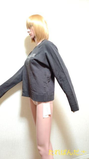新品タグ付☆マッシュスタイル・ラボ☆シンプルな短丈ロゴ入りトレーナ−T273☆3点で即落 < 女性ファッション  新品タグ付☆マッシュスタイル・ラボ☆シンプルな短丈ロゴ入りトレーナ−T273☆3点で即落 < 女性ファッションの