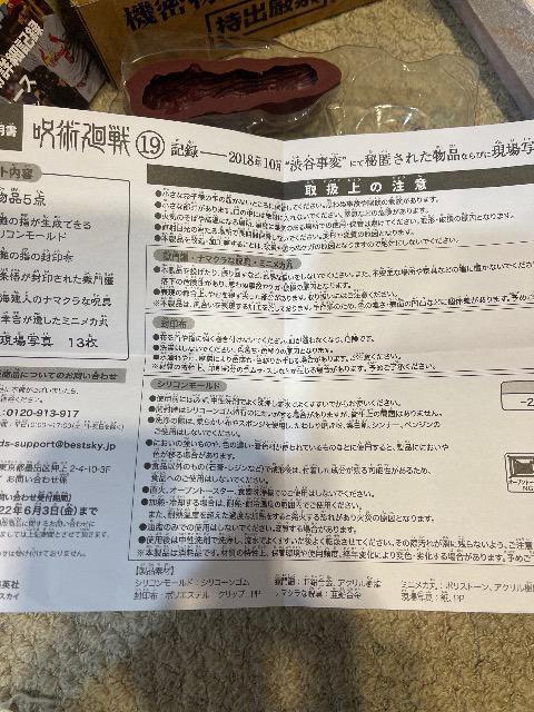 呪術廻戦19巻の同梱版 < おもちゃ  呪術廻戦19巻の同梱版 < おもちゃの