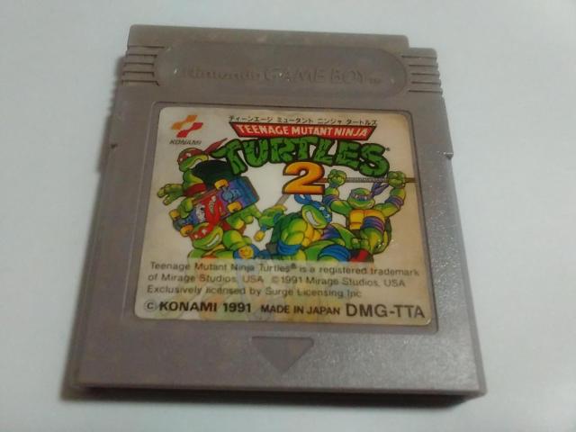 GB/【15本迄送料180円!!】タートルズ2【ソフトのみ】≪匿名らくらく定額便≫★メンテ済み!!★↓ご落札価格↓ < ゲーム本体/ソフト GB/【15本迄送料180円!!】タートルズ2【ソフトのみ】≪匿名らくらく定額便≫★メンテ済み!!★↓ご落札価格↓ < ゲーム本体/ソフトの