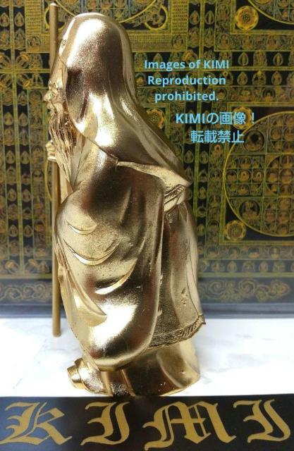 福禄寿 合金製 高さ8.5cm 名仏師 牧田秀雲 仏像 置物 置物 仏教芸術 < インテリア/ライフ  福禄寿 合金製 高さ8.5cm 名仏師 牧田秀雲 仏像 置物 置物 仏教芸術 < インテリア/ライフの