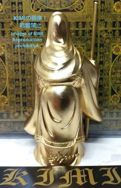 福禄寿 合金製 高さ8.5cm 名仏師 牧田秀雲 仏像 置物 置物 仏教芸術 < インテリア/ライフ  福禄寿 合金製 高さ8.5cm 名仏師 牧田秀雲 仏像 置物 置物 仏教芸術 < インテリア/ライフの