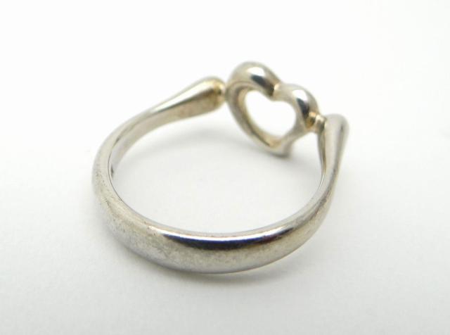 TIFFANY&CO. �e�B�t�@�j�[ �I�[�v���n�[�g �����O �w�� SV925 ��11.5��USED���y���������z �� �u�����h�� 